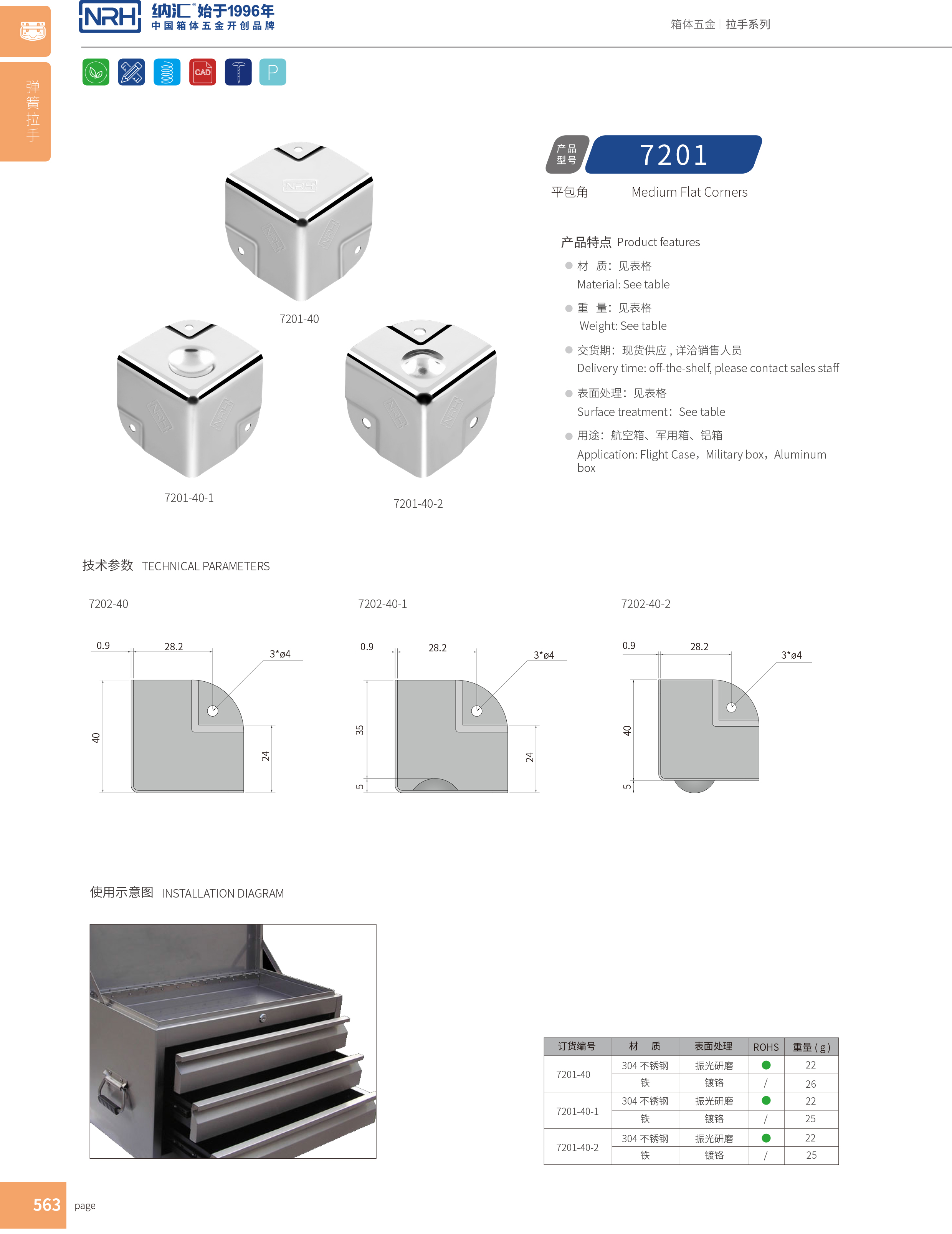 铝箱包角7201-40木箱铁皮护角_箱包护角_NRH流氓软件下载APP大全免费下载大全铝箱包角