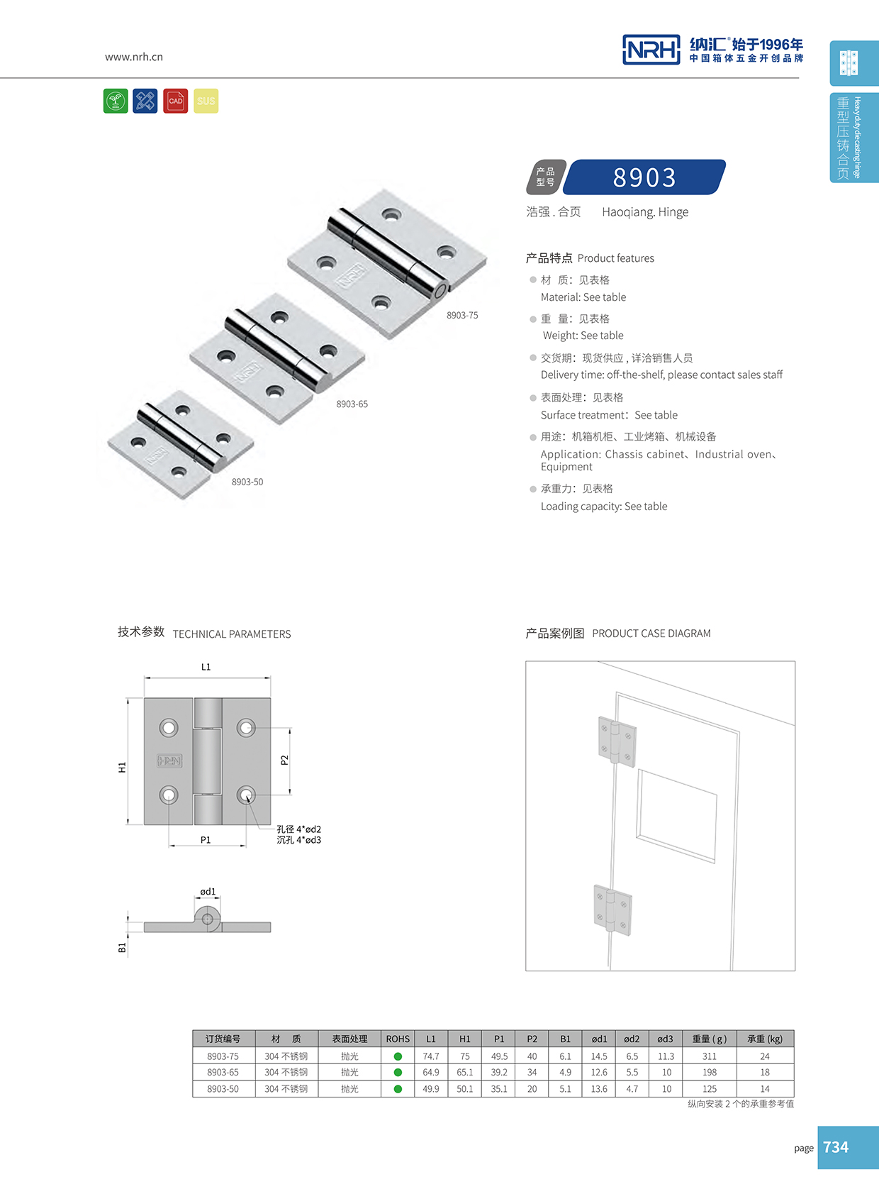  流氓软件下载APP大全免费下载大全/NRH 8903-65 分开铰链